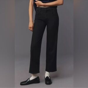 MOTHER The Rambler High-Rise Straight-Leg Ankle Jeans